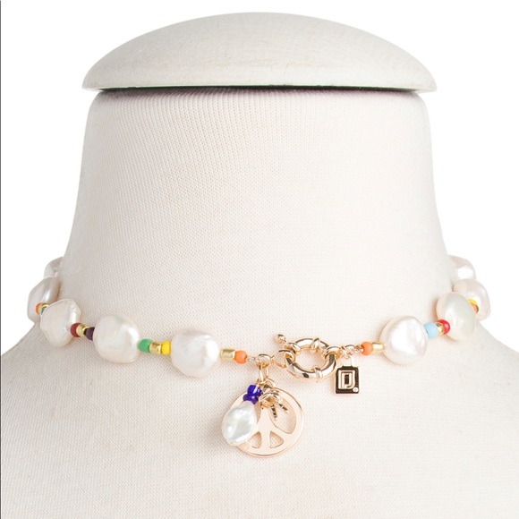 Dannijo Paz Freshwater Pearl Necklace NWT - Picture 2 of 16